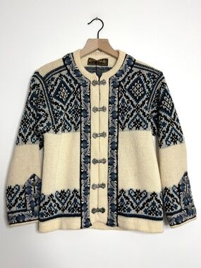 Nordstrikk Fair Isle Cardigan NEW